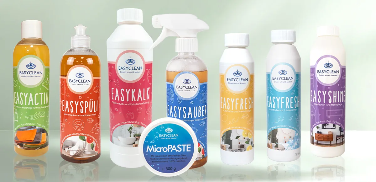 Welcher EASYCLEAN Putzheld für welche Aufgabe?