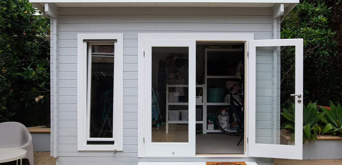 Ordnung im Gartenhaus